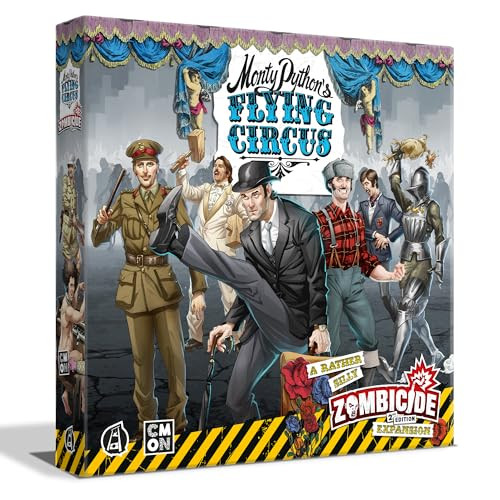 Zombicide Monty Python's Flying Circus Character Pack CMON Coöperatief Strategie Bordspel voor 1-6 Spelers