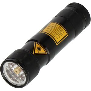 Brennenstuhl Taschenlampe Laser, LED, mit Batterie, 45 Lumen, 11 cm
