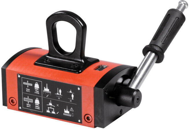 Eclipse Magnetics Aimant de levage pour matériaux minces TP, Charge max (10 mm): 200 kg (085985 200)