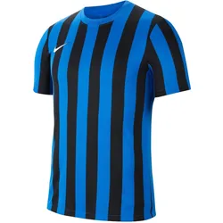 Nike, Herren, Fussballtrikot, Division Iv Striped Trikot Kurzarm (S), Blau