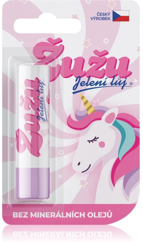 Regina Jelení lůj Žužu deer tallow lip balm fragrance Wild Raspberries 4.5 g