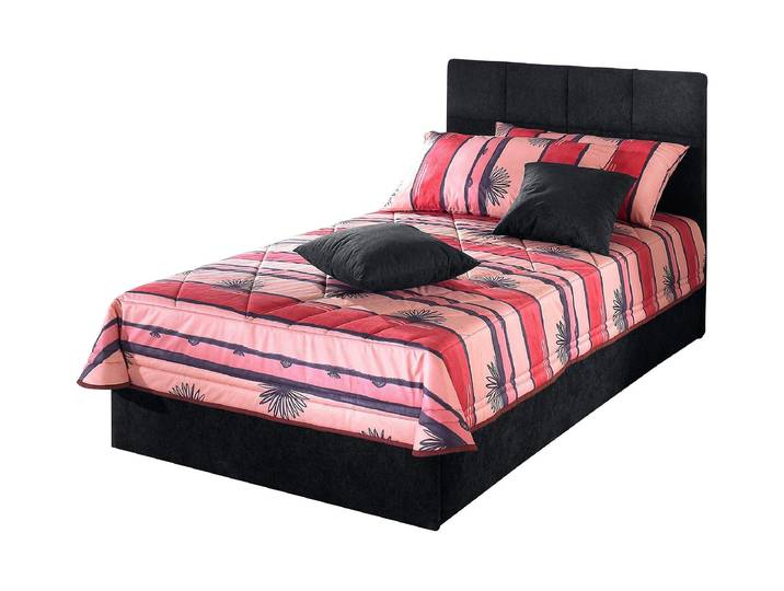 Tagesdecke, rot, B:215cm L:225cm, Polyester, WESTFALIA SCHLAFKOMFORT, Tagesdecken, Tagesdecke
