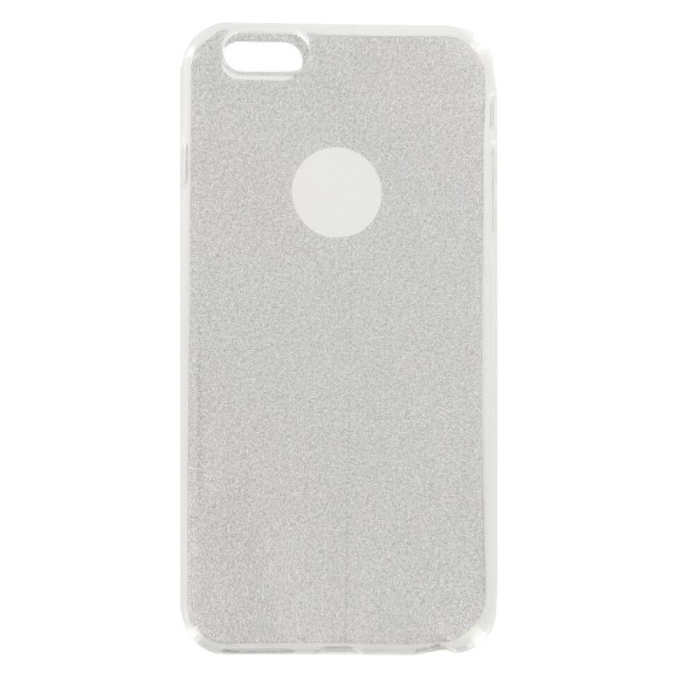 OEM TPU Case Glitter iPhone 6 / 6S Plus silber (Apple iPhone 6 Plus, Apple iPhone 6s Plus) (25440787)