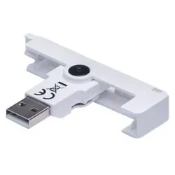 Identive SmartFold SCR3500 A - SmartCard-Leser - USB 2.0 (USB 2.0), Speicherkartenlesegerät, Weiss