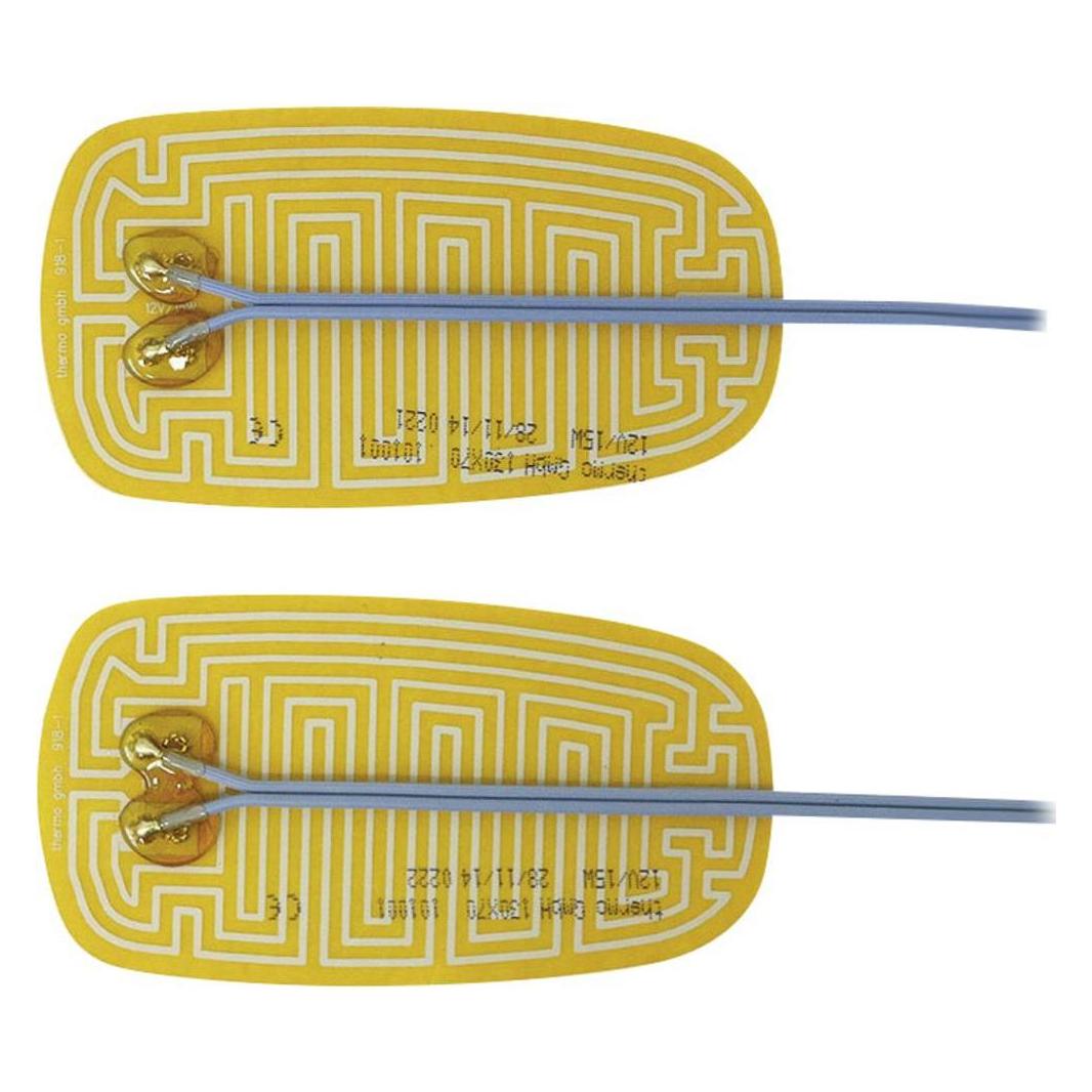 Thermo Poliestere Pellicola riscaldante per specchietti automobili Autoadesivo 12 V/DC (HEIZF.GR.II 130X70)