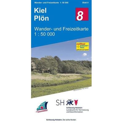 Kiel - Plön 1:50 000, Karte von , Landesamt f.Vermessung, 978-3-89130-728-1