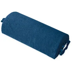 Halbrollenbezug aus Frottee marine für 40 cm Halbrollen