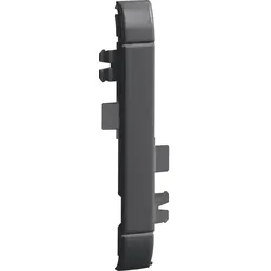 Hager GV0809011 Blendenzwischstück anreihbar aus ABS halogenfrei Oberteil 80mm graphitschwarz