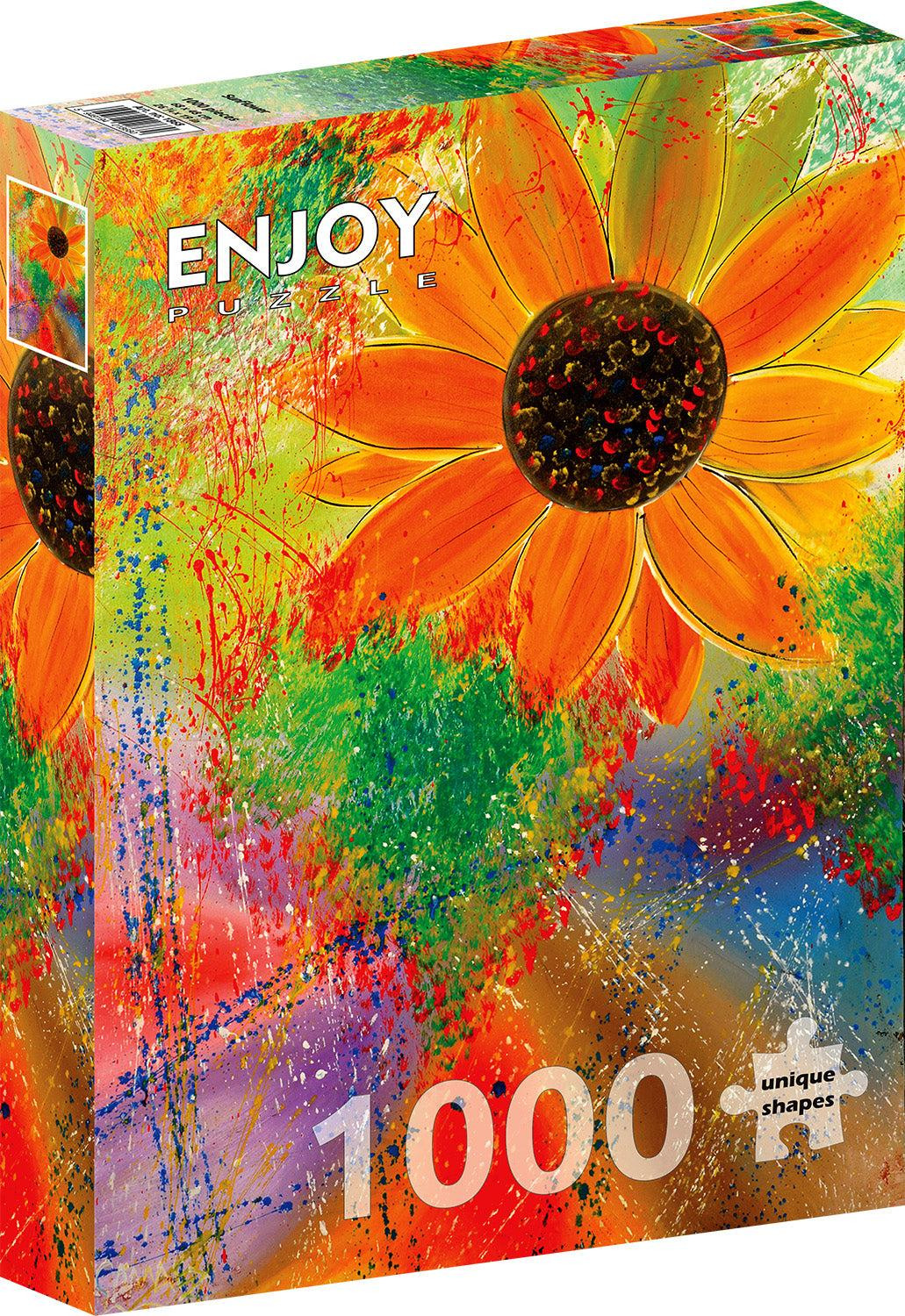 ENJOY Puzzle 1000 stukjes Zonnebloemen