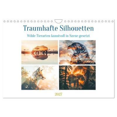 Traumhafte Silhouetten (Wandkalender 2027 DIN A4 quer), CALVENDO Monatskalender
