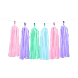 Tassel Girlande pastell