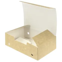 MONOUSO - Fritierbox aus Kraftkarton 14,5x9x4,5cm (450 Stück)