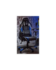 XRocker Gaming Bürostuhl blau 3D-Armlehne/Komfortkissen Teenager PU-Leder 100kg (5124601)