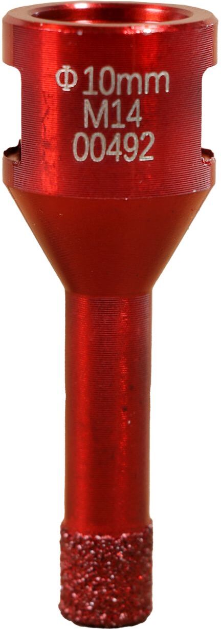 Diewe Butler macht's! Diamant-Bohrkrone für Trockenbohrungen, Ø 10 mm, Aufnahme M14, Bohrtiefe 35 mm
