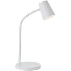 BRILLIANT Illa LED Tischleuchte Induktionsladeschale weiß   1x LED integriert, 5.5W LED integriert, (Lichtstrom: 780lm, Lichtfarbe: 3000K)