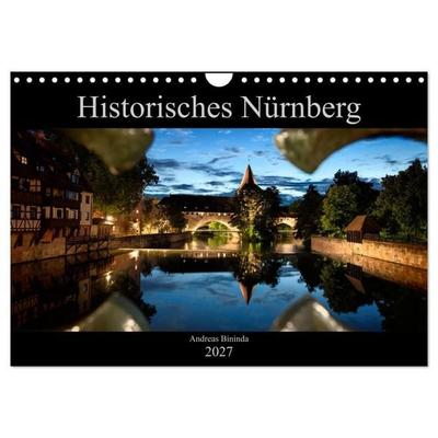 Historisches Nürnberg (Wandkalender 2027 DIN A4 quer), CALVENDO Monatskalender