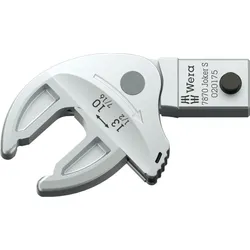 Wera 7870 Joker S Selbstjustierender Einsteck-Maulschlüssel für Schlüsselweite 10-13 mm, 9x12 mm - 05020175001