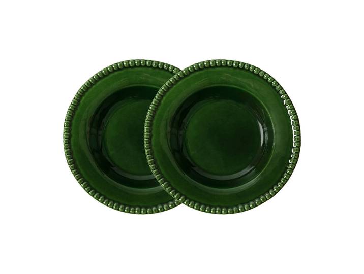 PotteryJo Assiette creuse Daria Ø26 cm Lot de 2 Moss