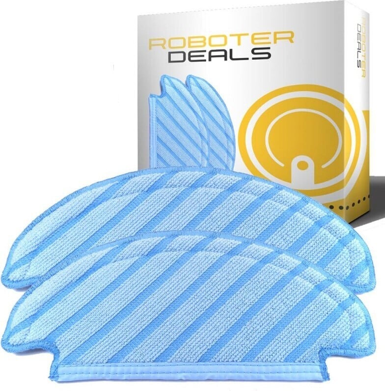 Set van 2 microvezeldoekjes voor Ecovacs Deebot N10 en N10 Plus