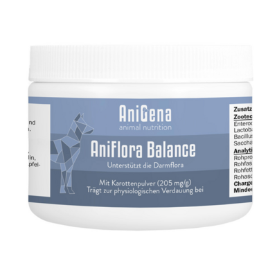 NatuGena GmbH ANIFLORA Balance Flohsamensch.+Ballastst.Plv.Hunde 60 g 20189784