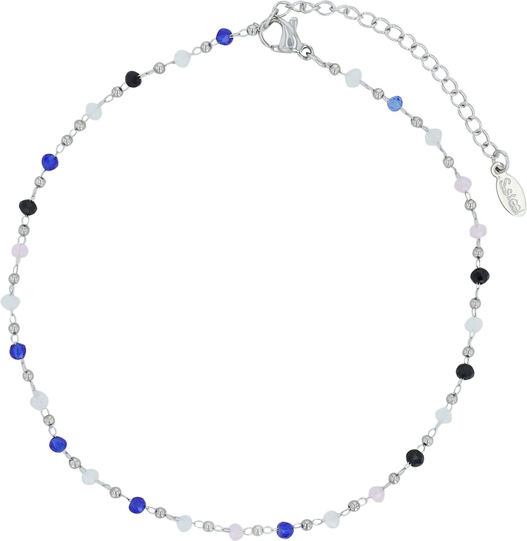 Kettenanhänger ADELIA´S "Anhänger aus Edelstahl mit Perle", bunt (silber), Schmuckanhänger, Damen, Edelstahl, Kettenanhänger, Ein Geschenk, das Freude macht