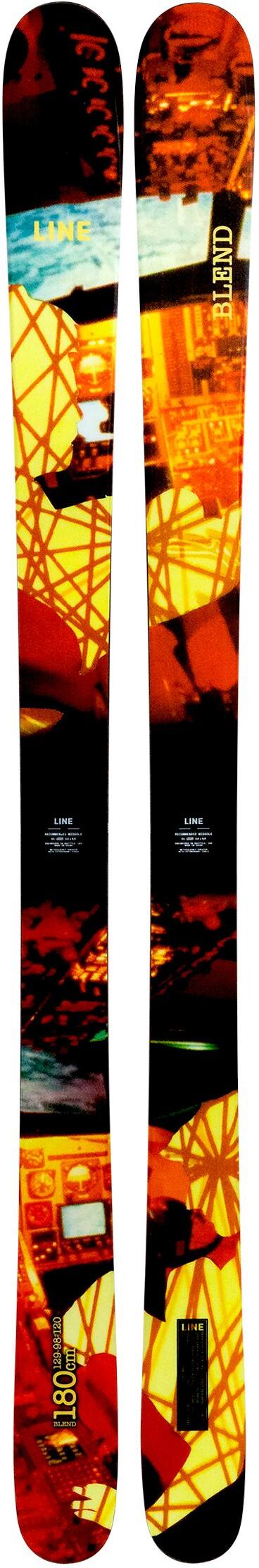 Line  - Pack Ski Blend - 169 + 11.0 Tp 100mm Black Anthracite - Ski