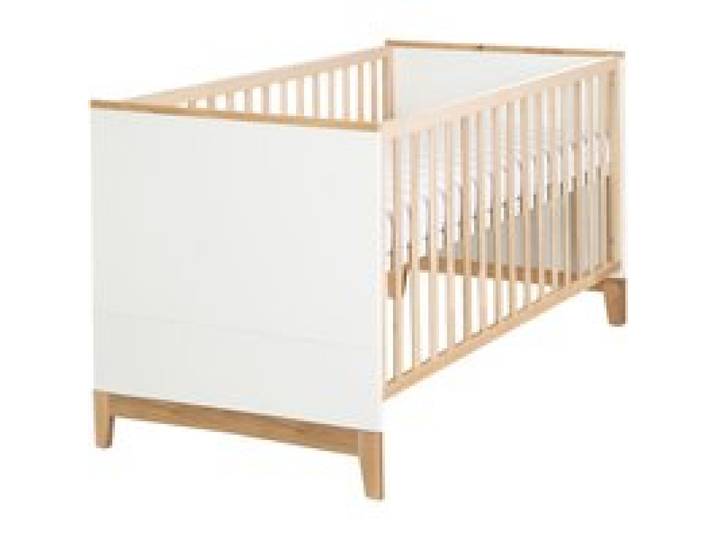 ROBA Lit bébé évolutif Finn, 70 x 140 cm (pieds marron)