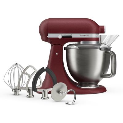 KITCHENAID Küchenmaschine "Artisan Plus 5KSM50PKV", rot (sun dried tomato), B:24cm H:36cm T:37cm, Küchenmaschinen, Küchenmaschine