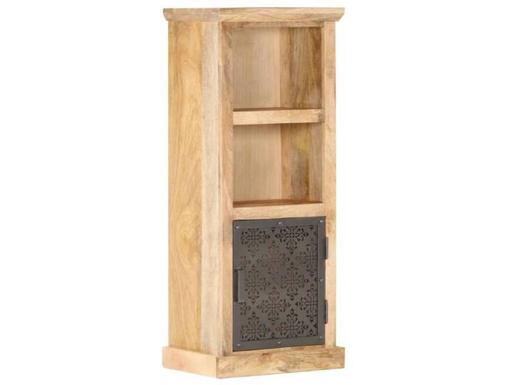 Buffet de rangement en bois de manguier - JILI'S - 45x32x110 cm - Bois de manguier massif - Finition naturelle