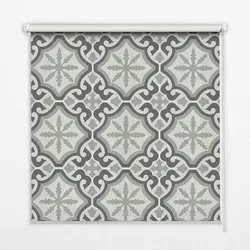 INNENROLLO - Fensterrollo - Rollo - 150x180 cm - Marokkanische Fliesen