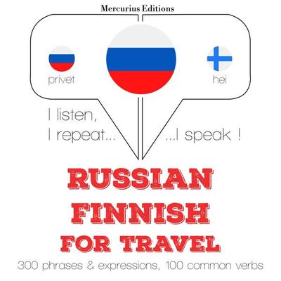 Travel words and phrases in Finnish - JM Gardner, Audio, 9782821130210