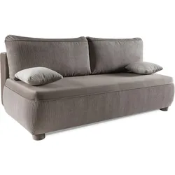 SCHLAFSOFA Aida 3-Sitzer mit Schlaffunktion, Braun