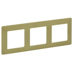 Legrand 754083 Rahmen 3-fach Valena Life Limone Thermoplast