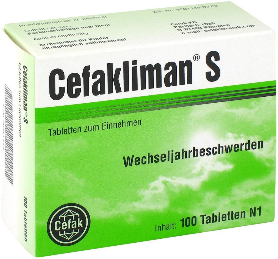 Cefakliman S Tabletten