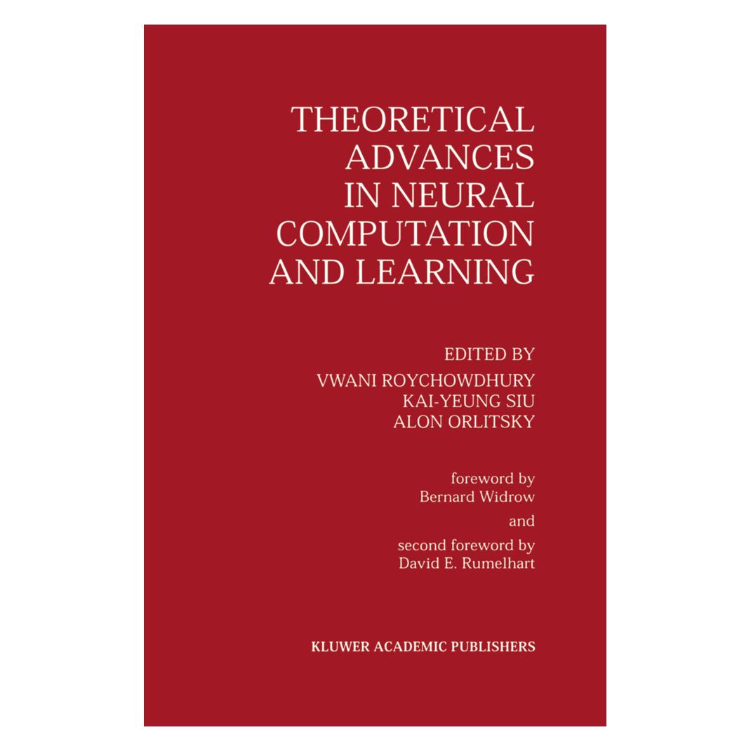 Springer Theoretical Advances in Neural Computation and Learning (Englisch, Softcover, Alon Orlitsky, Kai-Yeung Siu, Vwani Roychowdhury) (55513015)