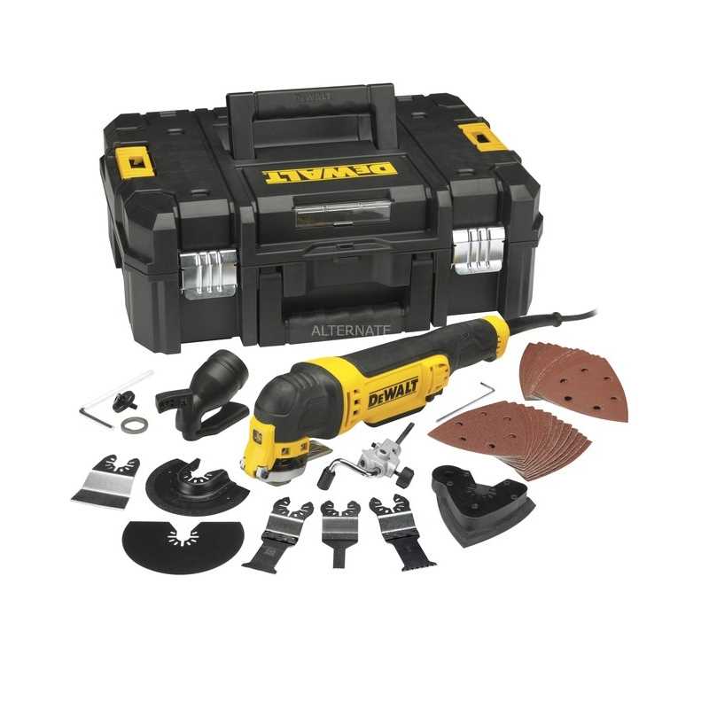 Oszillierer DEWALT Multi-Tool Set 300 Watt in TSTAK DWE315KT