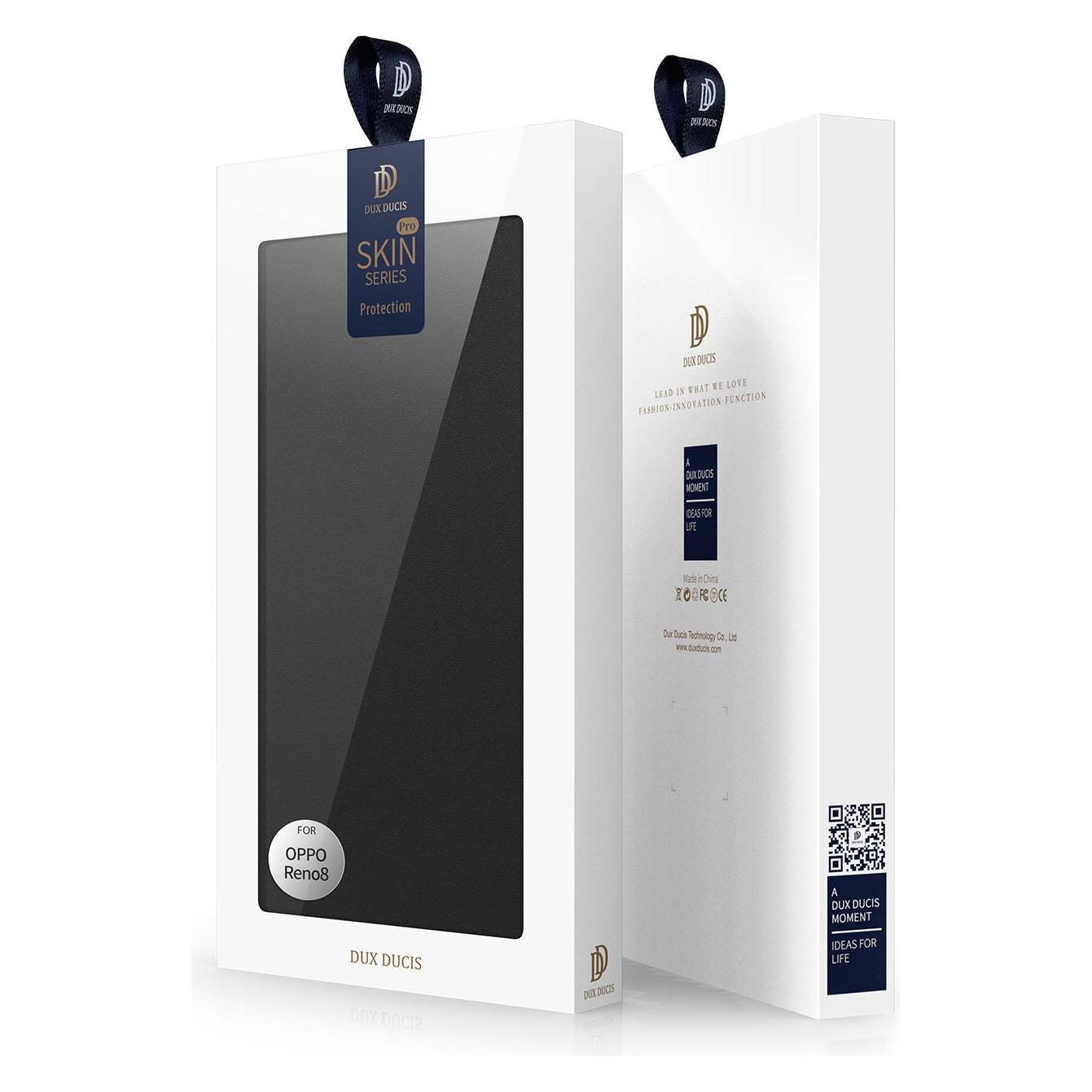 Dux Ducis Pro Series (Oppo Reno 8) (FOLIO-PRO-BK-OR8R)