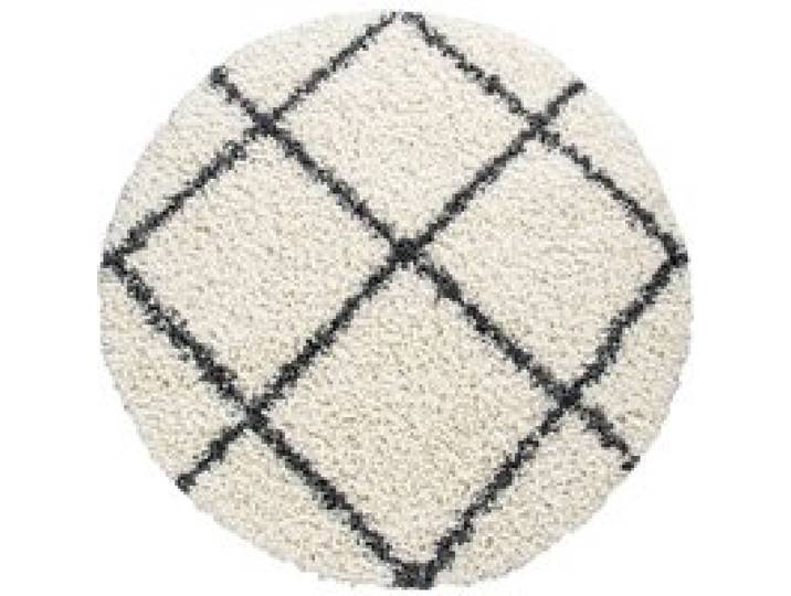 Tapis shaggy Kalea crème 200 cm rond