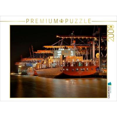 CALVENDO Puzzle Containerschiff San Felipe Majoro | 2000 Teile Lege-Größe 90 × 67 cm Foto-Puzzle für glückliche Stunden