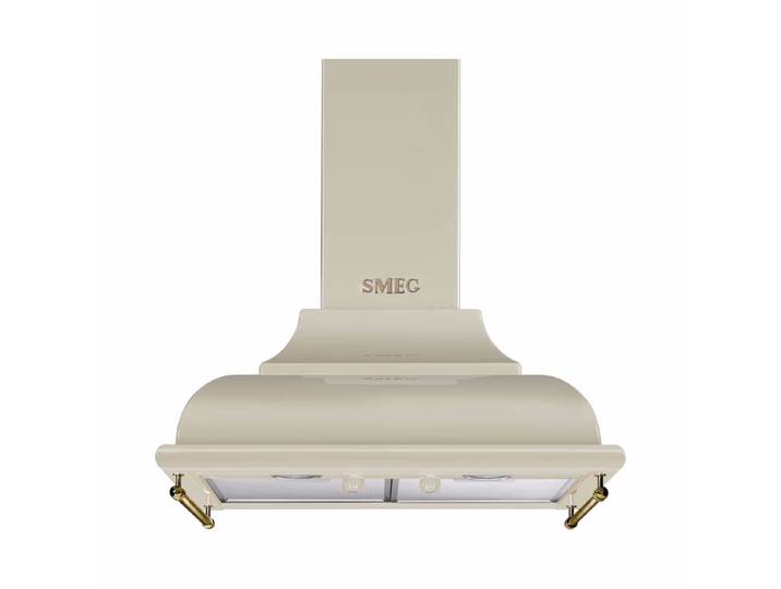 Smeg KC16POE Dunstabzugshaube 60cm – Wandhaube/Dunstabzugshaube Wand – creme