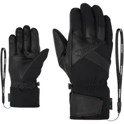 ZIENER Herren Handschuhe GETTER-Z AS® AW glove man, Größe 8 in Schwarz Schwarz