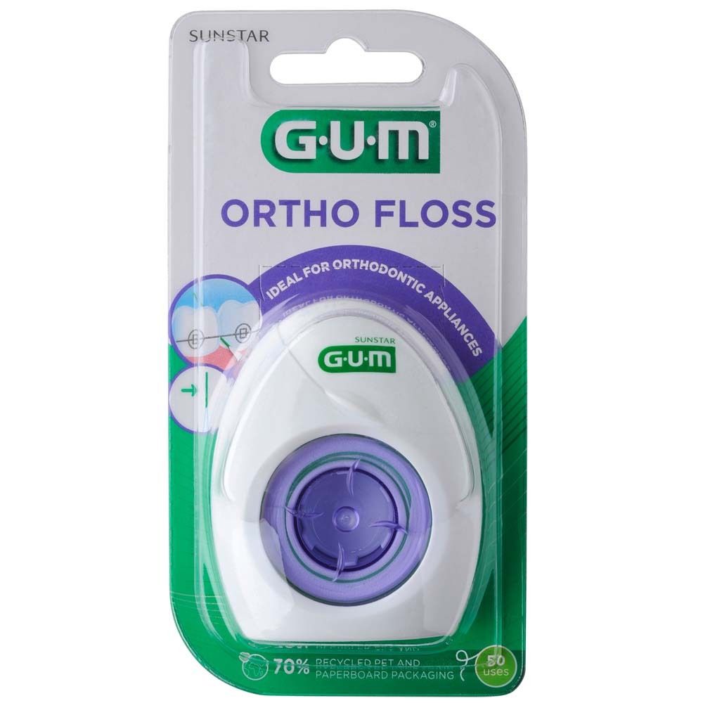 GUM Ortho Floss 1 St Zahnseide