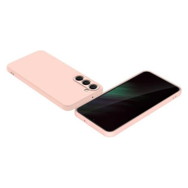 Beline Etui Silicone Samsung S23+ S916 rozowo-zlotyrose gold (Samsung Galaxy S23+) (34533196)