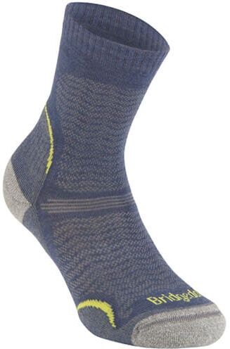 Bridgedale Womens Hike Ultra Light T2 Merino Performance Original Crew Socks Denim