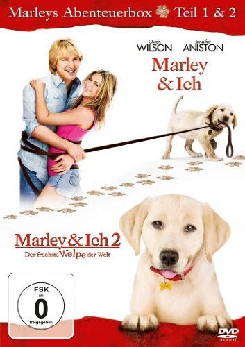 David Frankel - Marley & Ich / Marley & Ich 2 - Der frechste Welpe der Welt [2 DVDs] - Preis vom 30.09.2026 09:01:18 h