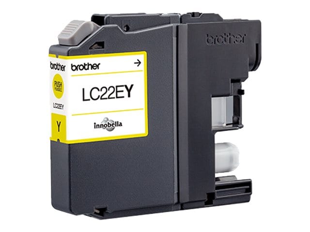 Brother LC-22EY original Druckerpatrone XL Gelb 1.200 Seiten MFC-J5920DW
