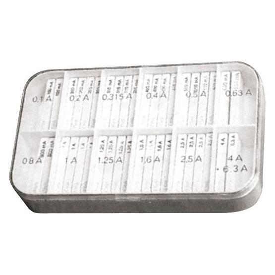 Scharnberger+Hasenbein 60610 Sicherungssortiment 5 mit 200 Feinsicherungen 5x20 mittelträge (60610)