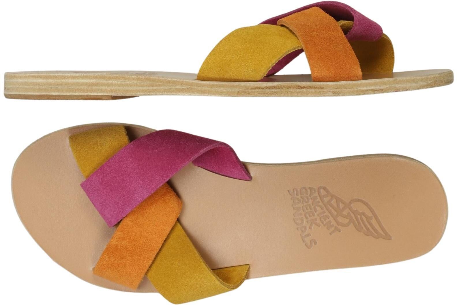 Ancient Greek Sandals Damen Sandalen, Mehrfarbig, Gr. EU 36, Leder - Second Hand