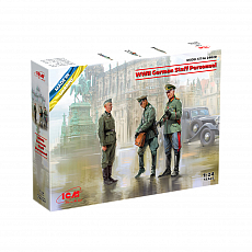 ICM - WWII German Staff Personnel - 1:24 - 3 Figuren 306929