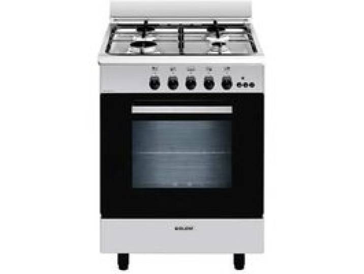Cuisinière à gaz GLEM GA85PMWH - 4 feux - Four à convection - Volume 49 L